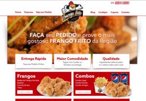 crie um site para destacar o seu restaurante 